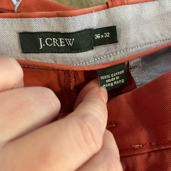 J Crew Swordfish/Marlin Embroidered Mens Pants - 36 x 32 - Picture 2 of 3